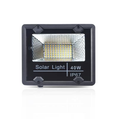 China Remote Control Garden 50W 100W 200W 300W Waterproof Die Casting Aluminum Outdoor Solar Led Flood Light for sale