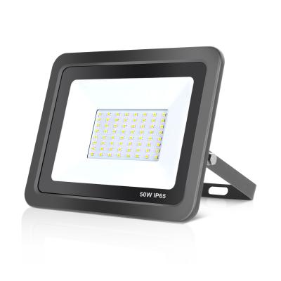 China 50W Outdoor Waterproof ip65 LANDSCAPE Super Slim LED Flood Light Led Flood Aluminum Black Flood Light for sale