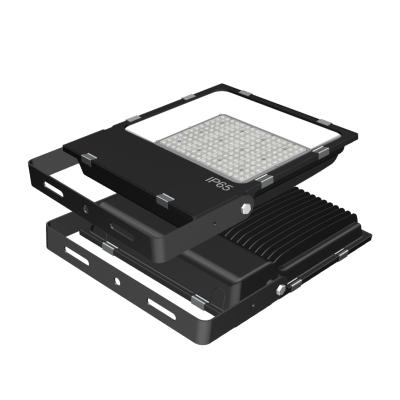 China Outdoor Modern SMD Industry Lighting Product AC100~277V IP65 150w Dustproof Waterproof Outdoor LED Flood Light For Yard Street for sale