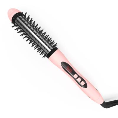 China Hotel Best Quality High Quality Hairstyling Portable Adjustable Temp Hair Straightener Curler for sale