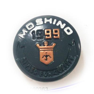 China Viable Custom Design Zinc Alloy Dome Metal Jeans Buttons For Jeans for sale