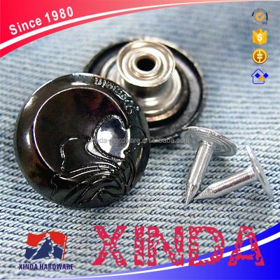 China Shiny dry cleaning gun buttons, fashion and good quality for sale