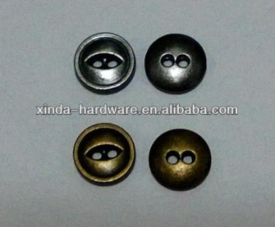 中国 Dry Cleaning 10mm Fashion Color Brass Anti Leg Button Sweater Sewing Button 販売のため