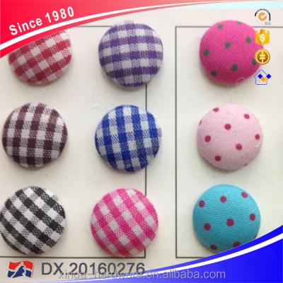 China Viable new design metal fabric fancy button for clothing for sale