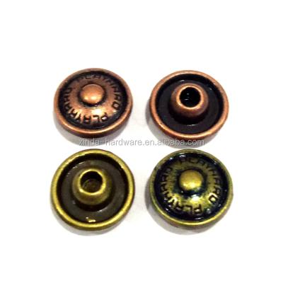 Chine Nickel Free Alloy Rivets For Garment / Pants Fitting Customized Rivets à vendre