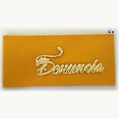 China High Quantity Viable Customized Leather Patches For Garments for sale