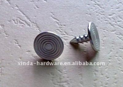 China Aluminum screw nickel free nail tip for indoor plastic jeans button very good price and very good quality SGS test for sale