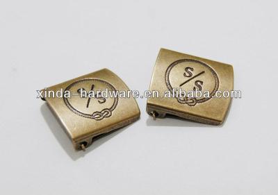 China Stainless steel iron nickel free brass hardware are available metal hat buckle hat accessories for sale