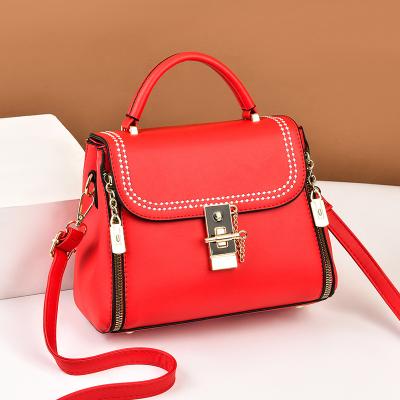 China Fashion New Arrive Cheap Messenger Bag PU Women Tote Leather Handbags Shoulder Bag for sale