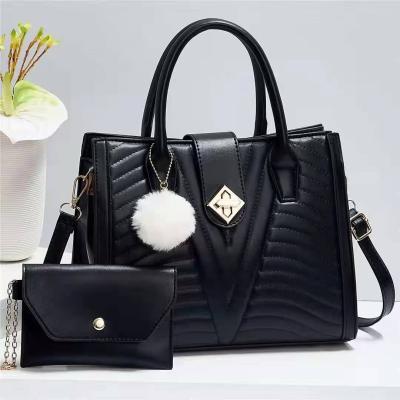 China 2022 Fashion Packing Designer Handbags Sets Ladies Handbags PU Leather Shoulder Bags Handbag For Women for sale