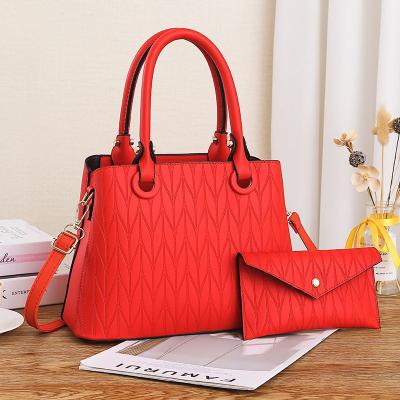 China 2021 fashion PU ladies new latest fashionable packaging wholesale designer handbags ladies leather handbags for sale