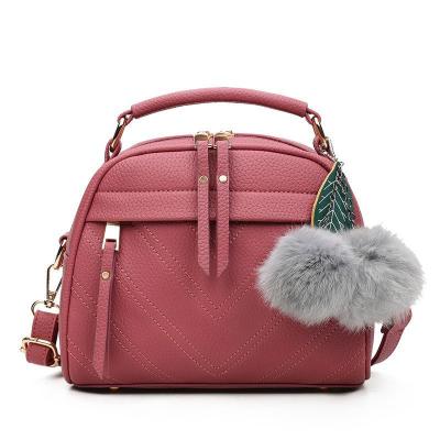 China 2021 Women's Purse Women's Leather Handbags New Style PU Shoulder Bag /single Ladies Shoulder Bag Korean Women's Leather Bag for sale