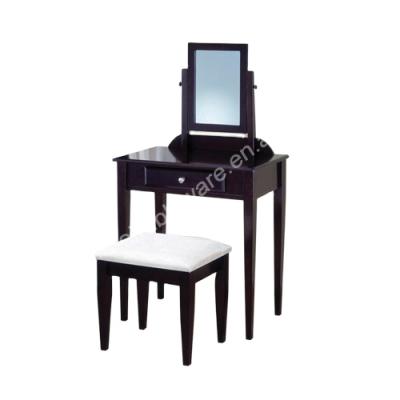 China Solid wood modern classic wood console table with mirror&chair for sale