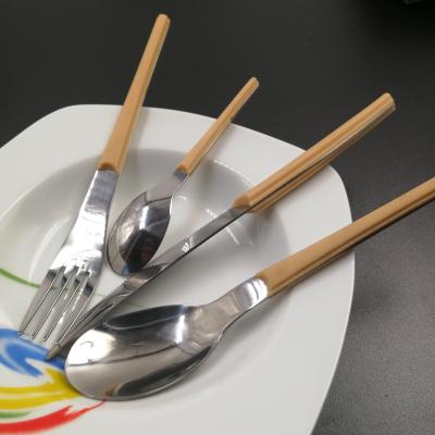 China Viable Hot Sales Restaurant Flatware Set Cheap Silver Dinnerware Spoon Knife Stainless Steel Forks And Cutlery for sale