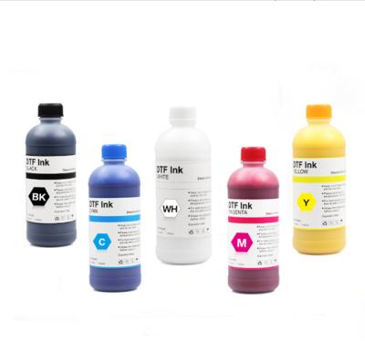 China 100% Supercolor 1000ML/Bottle Universal Textile Ink PET DTF Ink Film Safe Transfer for sale