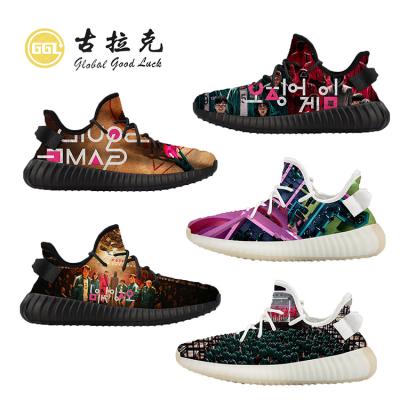 China Cushoining Custom Design Squid Game Sports Shoes, Running Shoes, Yes Shoes for sale