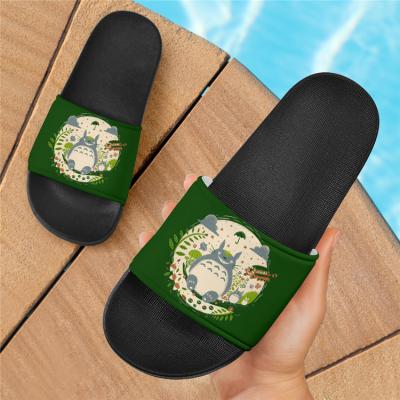 China CUSHIONING PVC Logo Mens Simple Empty Custom Slippers, Outdoor Street Wear Slipper Slides For Men, OEM Logo Sandals Unisex Slipper for sale