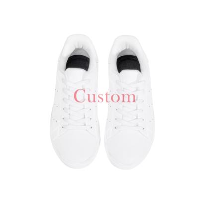 China CUSHIONING Women's Fashion Leather Upper Low Sneaker Classic Lace-Up Casual Shoes for sale