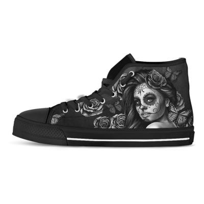 China CUSHIONING Cheap Custom Women's Fashionable Canvas Shoes for sale