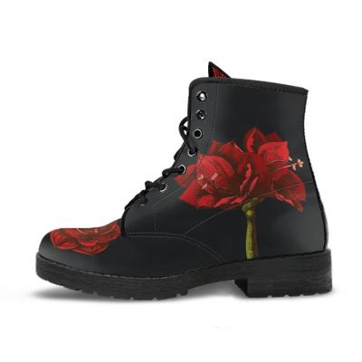 China New Good Luck Style Ankle Boots PU Women Waterproof Casual Boots Or Man Shoes for sale