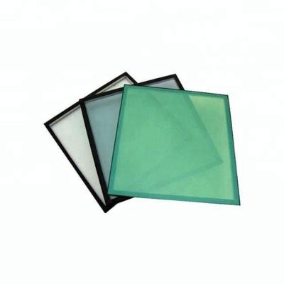 China Low E Double Glazing Acid Etched Glass Insulated Glass With CE 3C ISO for sale