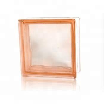 China Clear Decorative Glass Brick Glass Price for sale