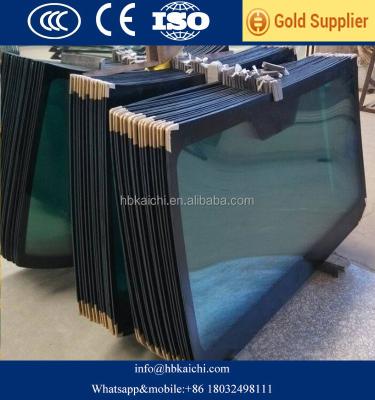 China high quality laminated tempered glass for car bus with ccc CE ISO OEM standard size for sale