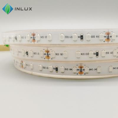 China LANDSCAPE DC12V SMD3528 120leds/m Ice Blue Waterproof Cheap IP68 Led Flexible Micro Box Pool Led Light Strip for sale