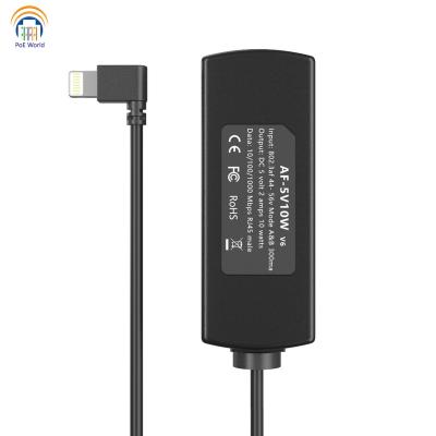 China LAPTOP 5V PoE Lightning Adapter 802.3af to 5V Power for Mounted Tablets and IPAD Lightning Phone Devices Power Only for sale