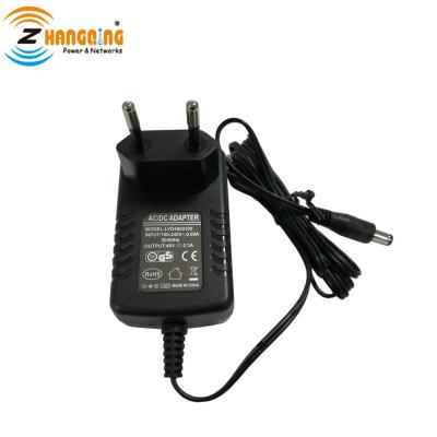 China PSU power supply. 48V 15W for single port PoE injector, EU plug with CE/GS approval or provide power for other devices power adapter for sale