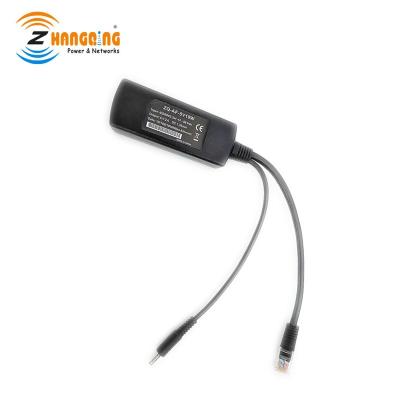 China 5V2A CCTV IP Camera 5V 2A POE Splitter for Non-POE Camera Gigabit 802.3af/at Input Active POE Splitter 10W Output 100M From a PoE Switch for sale