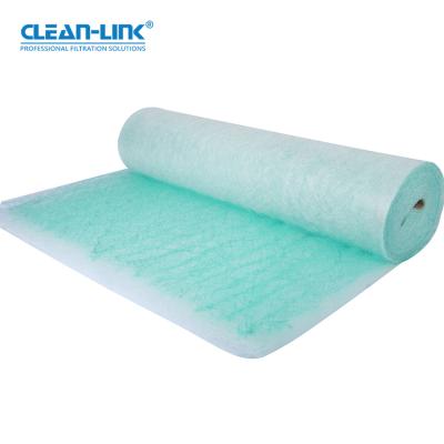 China Automatic Spray Booth Promotion Price Fiberglass Roll Floor Filter Media For Spray Booth for sale