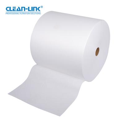 China Paint Plant Fiberglass Micron HEPA Filter Paper Fiberglass Filter Media for sale