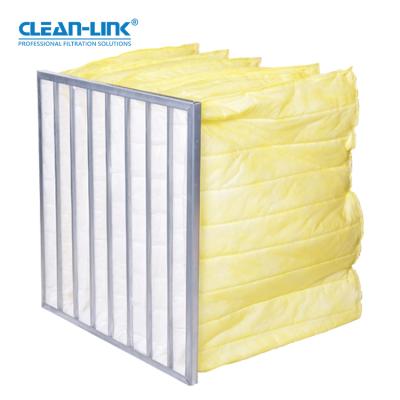 China Wholesale air conditioning of the bag filter factory outlet G4 F6 F7 F8 bag filter the pocket medium efficient filter for sale