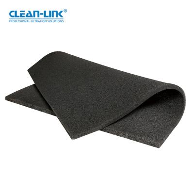 China Free Sample Hotels Factory Washable Activated Carbon Filter Sponge Activated Carbon Media Air Filter Foam for sale