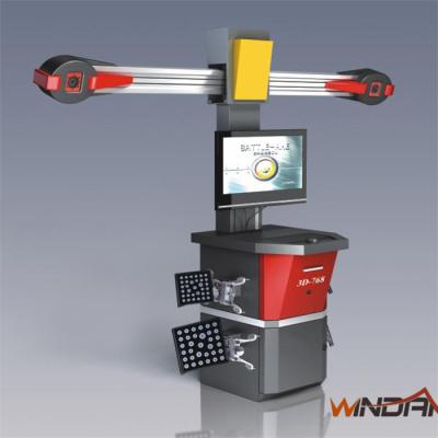 China +30000 Vehicles Databases Car Wheel Alignment Machine with 4 Targets Plates for sale