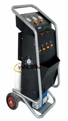 China 2 Wheel Oil Less Refrigerant Recovery Unit with 1L Vacuum Pump Manual Operation for sale