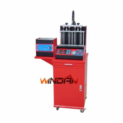 China 500W Fuel Injector Analyzer And Cleaner Machine With Six Injectors At Same Time for sale