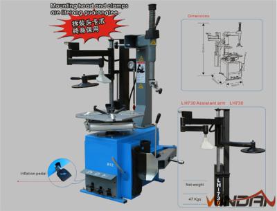 China Halfautomatische de Wisselaarsmachine van de Autoband met Max. Randbreedte 12.5“ Te koop