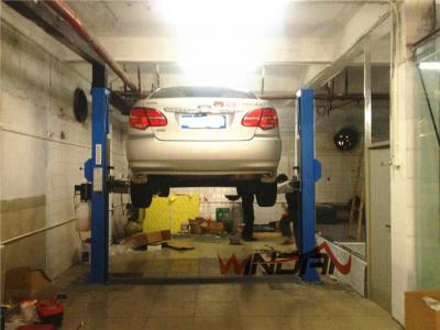 China Base Plate Design Used Hydraulic Two Post Car Lift With Certified 4S Shop for sale