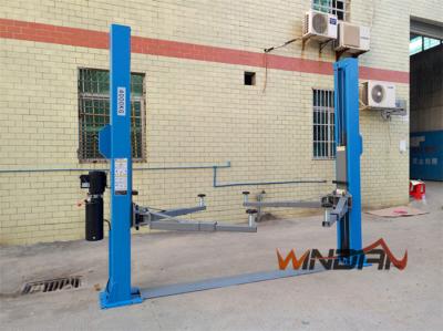 China Single Manual Release Lock Hydraulic Car Lift 2 Post Auto Lift for sale