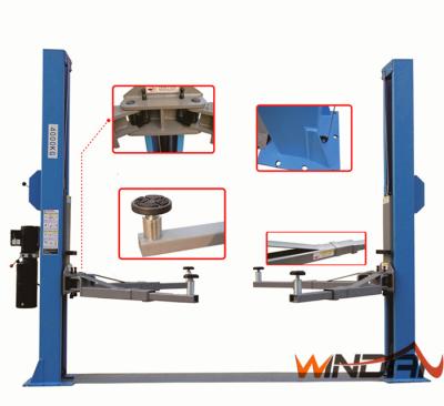 China 4000kg Hydraulic Car Lift Suv Vehicle Lifting Equipment 2.2kw Motor for sale