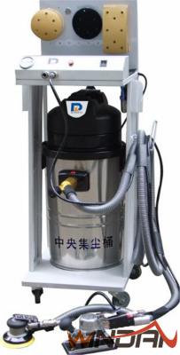 China High Capacity 30L Polishing Electric Sander with Dust Collector Strong Suction for sale