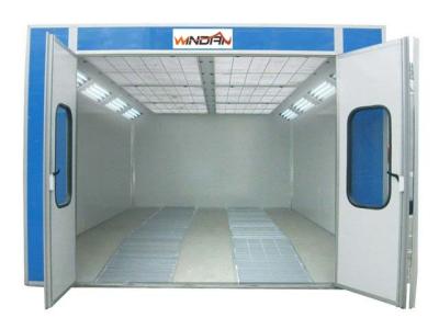 China Diesel Burner Auto Spray Booths Galvanized Steel Sheet Basement WD-904 for sale