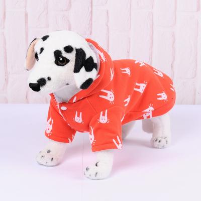 China Small Medium Dog Cat Dog Coat Hoodie Pet Jacket Clothes Printed Viable Hot Sale Winter Warm Jacket for sale