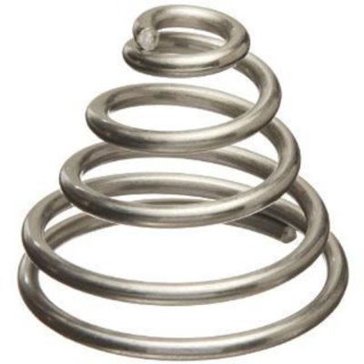 China Topone Customized Tapered Stainless Steel Conical Compression Spring for sale