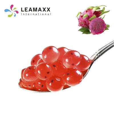 China Wholesale Hot Sale Taiwan Leamaxx Dragon Fruit Popping Boba Bubble Tea Sale for sale