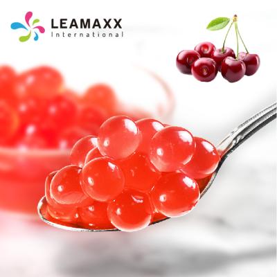 China 2021 Hot Product Wholesale Taiwan Bubble Tea Bubble Tea Cherry Popping Pearl Juice Balls for sale