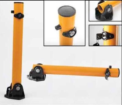 China Steel With Painting Manual Collapsible Car Parking Bollard for sale