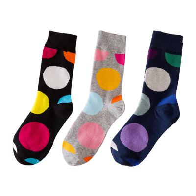 China ML-122 Anti-Fault Cotton Men Fashion Comfortable Durable Socks Dotted Mens Socks for sale